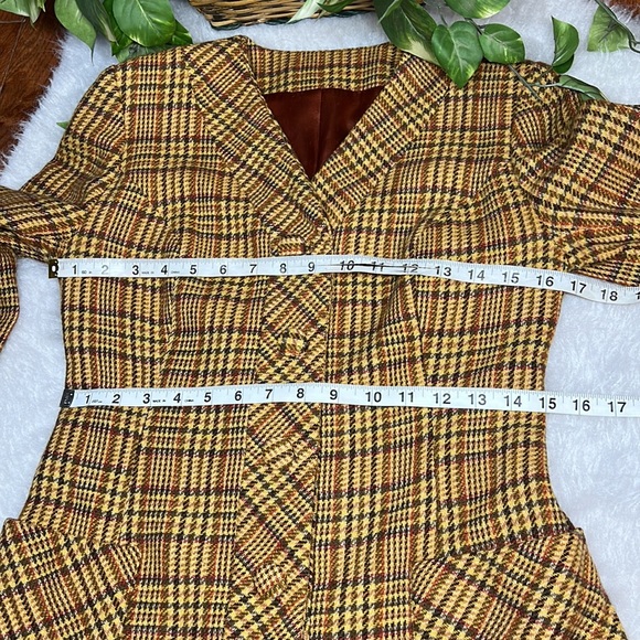 Vintage Plaid Tartan Knickers Riding Suit Blazer Set - Picture 13 of 15
